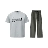 Топ Фотиния Серый + Штаны Армейский Зеленый