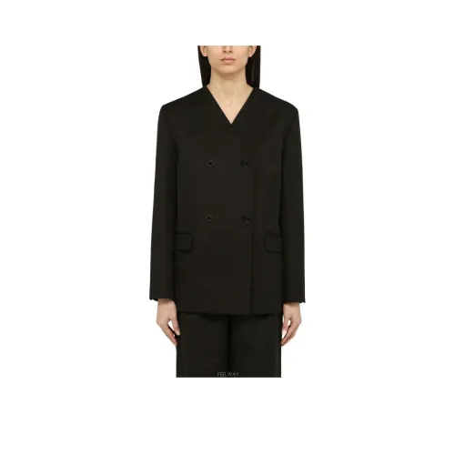 Loulou De Saison Куртки и Пальто Женские Черные