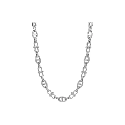 Cooraree Титановые стальные ожерелья унисекс