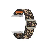 Классический леопардовый принт, механический рабочий стиль, нейлон, пряжка