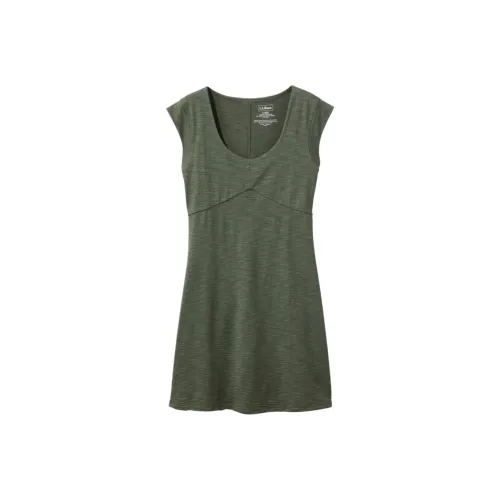 L.L.Bean Короткий рукав Платье Женское