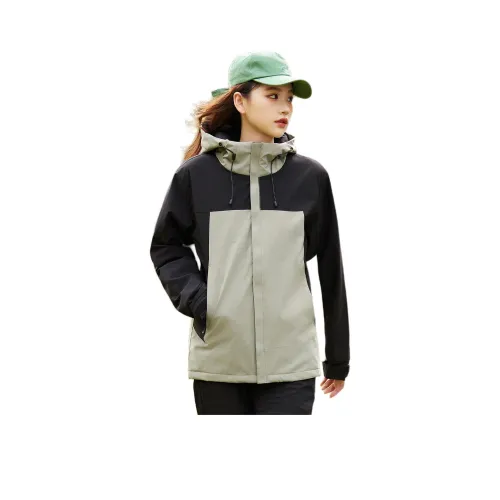 JEANSWEST Контрастный Теплый Свободный Простой С капюшоном Комбинезоны Активный отдых И Комфорт Осенний Женский