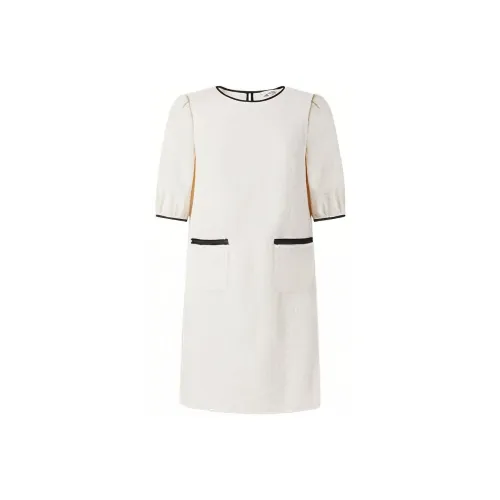 JZ Juzui Короткий рукав Платье Женское