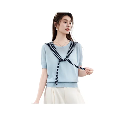 VICTORIA VERA Синий Женский Трикотаж