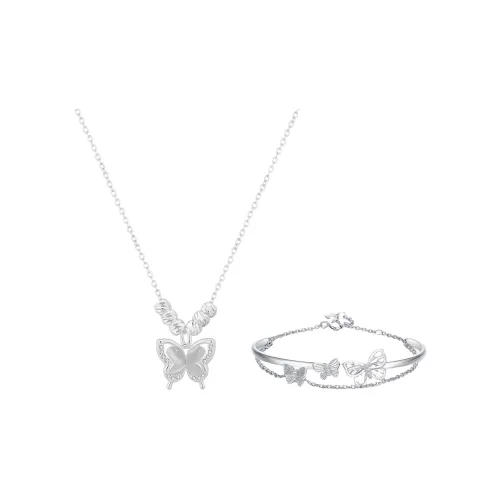 HOLLY RYAN Богатство Благословение Good Fortune And Процветание Удача Comes Новый китайский стиль Ожерелье с бабочкой