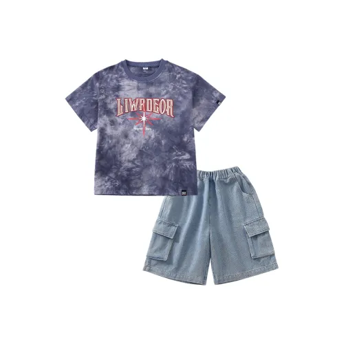 ULOVAZN Модный и крутой Hip Hop Уличный Dance Tie Dye Технология Стильный Drum Kit Детский