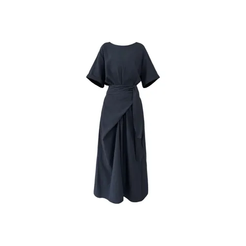 MH Женские Платья с Короткими Рукавами