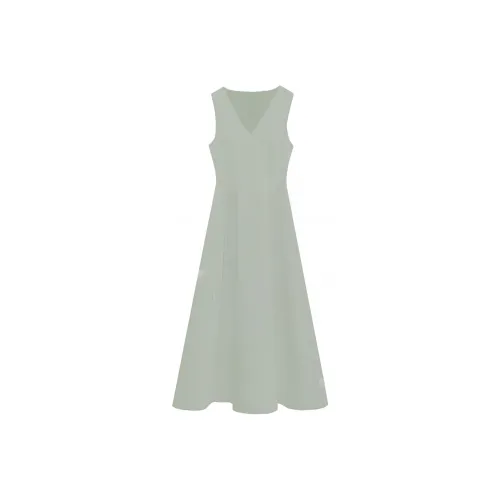 RICH IN CHEESE Без рукавов Платье V-образный вырез Версия Женское