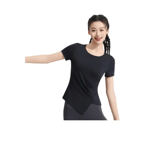 Барби Черная Женская Йога T-рубашка