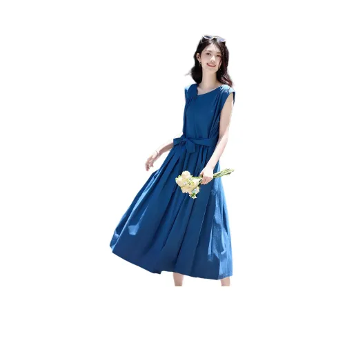 Still Quiet Без рукавов Платье Женское