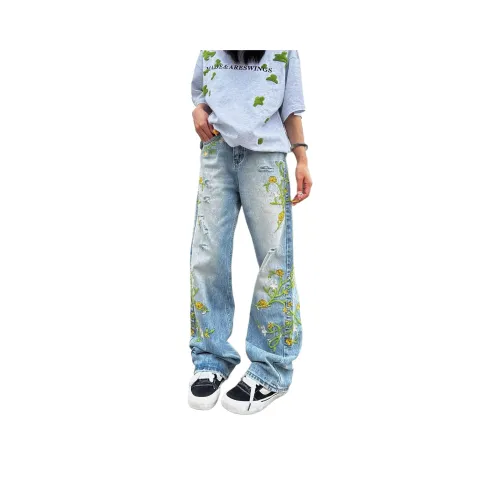 ICEGZ37 Синий Унисекс Джинсы