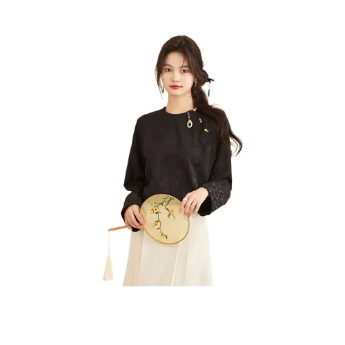 CARBAMMI Черные Женские Футболки