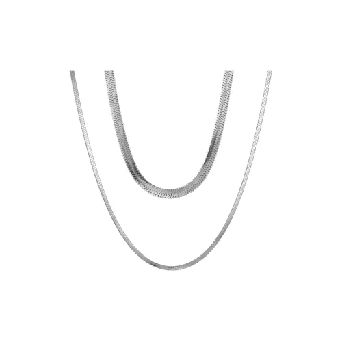 Cooraree Титановые стальные ожерелья унисекс