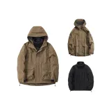 Кофейный (с флисовой подкладкой) комплект из двух частей