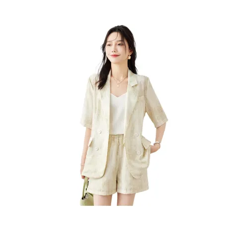 TERRE BLEUE Повседневный костюм женский абрикосовый