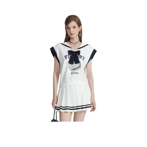 AIVEI Белые Женские Футболки