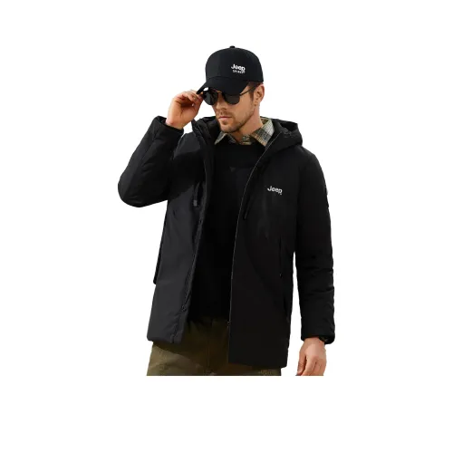 JEEP Черный Мужской Пуховик