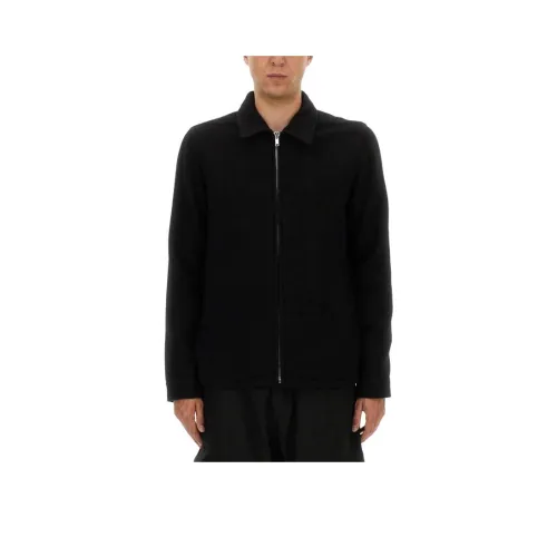 RICK OWENS Черные Мужские Куртки