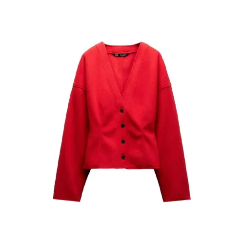 ZARA Красные Женские Куртки