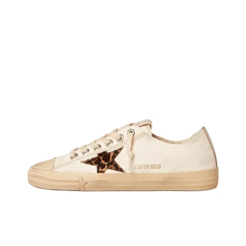 Golden Goose V Star Скейтборд Кроссовки Низкие Белые Женские