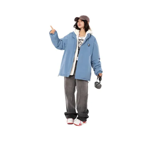 TREK TRAVEL Хлопковый пуховик унисекс