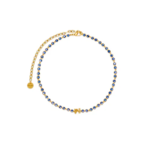 PALM ANGELS Латунь Стекло Ожерелья Женские Золото