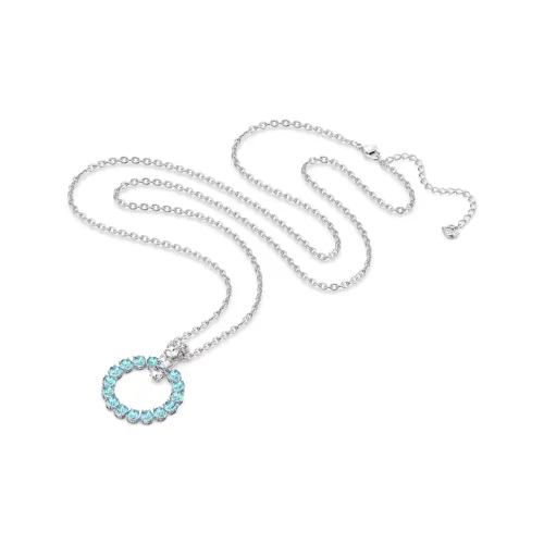 Swarovski Exalta Rhodium-Plated Artificial Crystal Necklaces Women's