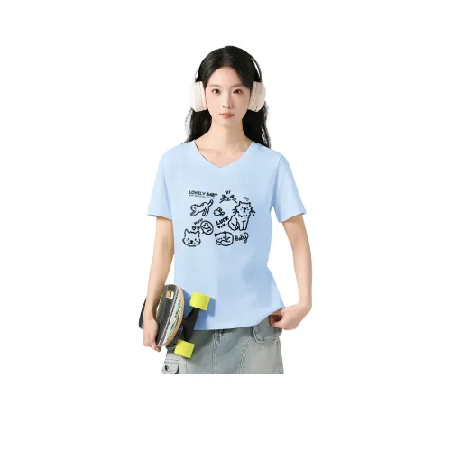 Женские футболки из хлопка