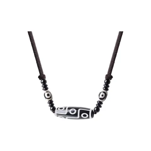 SHANGQIANYI Цветное стекло Ожерелья Унисекс