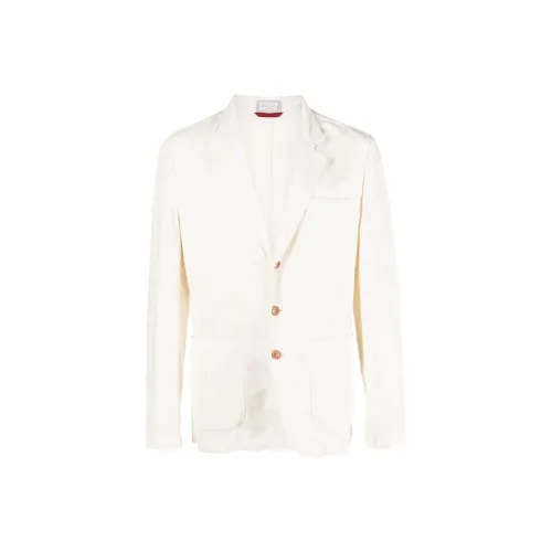 BRUNELLO CUCINELLI Белый Мужской Деловые костюмы