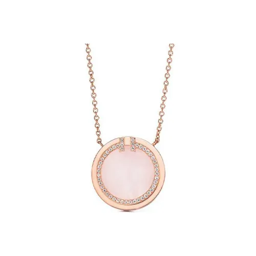 TIFFANY CO. T 18К Розовое золото Ожерелье Женское