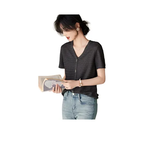 XWI T-Shirt Женская Средняя Серая