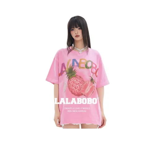 LALABOBO Т-рубашка с оборванным рукавом женская