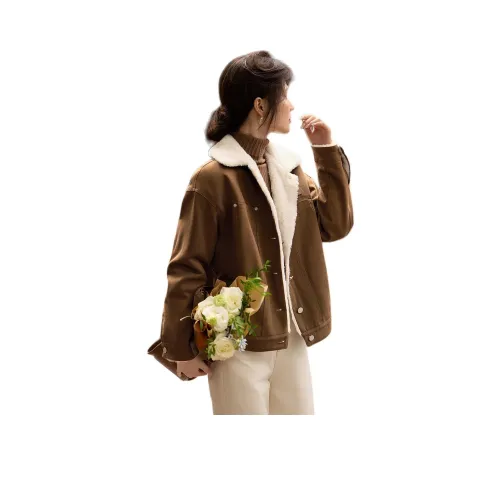 XWI Хаки Женские Джинсовые Куртки