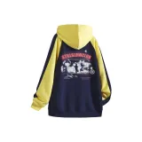 Темно-синий и желтый