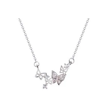 JKEM Титановые стальные ожерелья женские