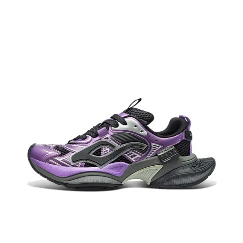 DAISY FELLOWES Серия Nirvana Толстая подошва Низкий топ Фиолетовый Унисекс