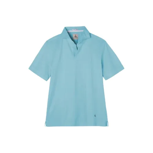 GUY ROVER Light Blue Men's Polo