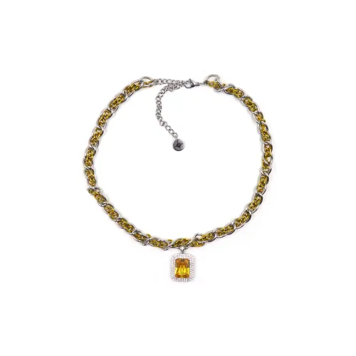 COMPLETE99% Циркон 316L Титановая сталь Ожерелья Унисекс