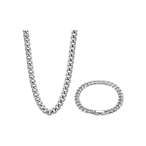 Asia Star Титановые стальные ожерелья для мужчин