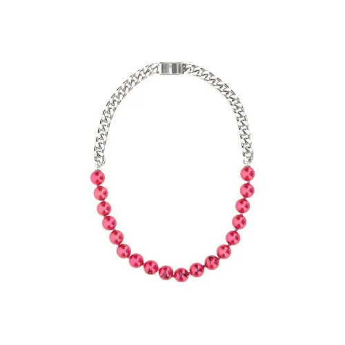 Vetements Metal Necklaces Розово-красный Унисекс