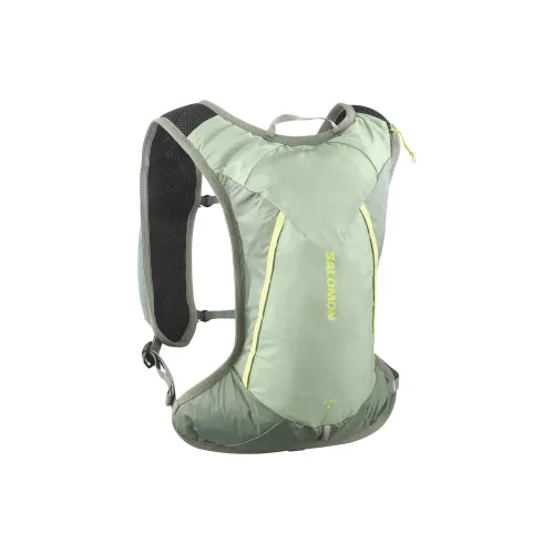 SALOMON 4L Походная сумка Outdoor Сумка Нейлон Серый Зеленый Женская