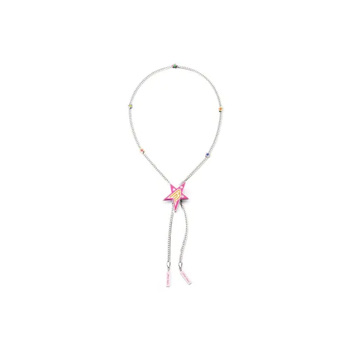 PLASTIC BRAIN Титановые стальные ожерелья унисекс разноцветные