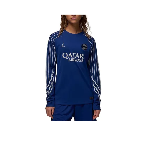 Джордан Dri Fit Paris Saint Germain Stadium Баскетбольная Джерси Женская Синяя