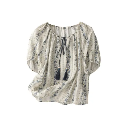 NINGCAIYUER Орхидея Женские Рубашки