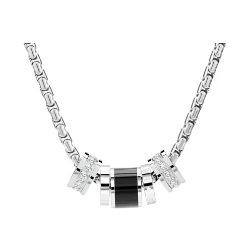 QIANSHUXIN Титановые стальные ожерелья для мужчин