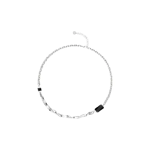 Valeria Obbaco Циркон Ожерелья Женское Серебро