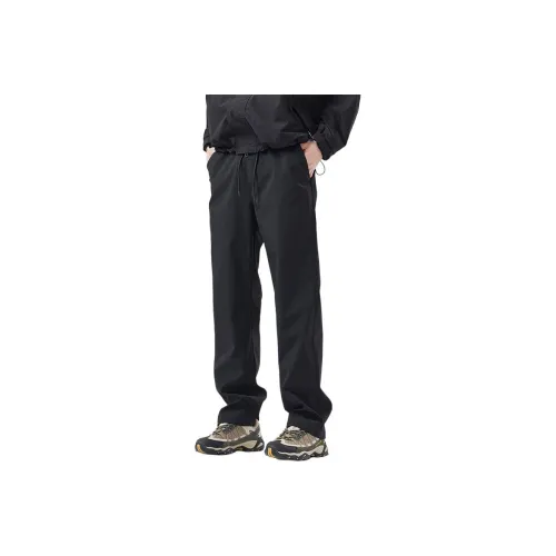 JEENSYIU 1732 Черные унисекс повседневные брюки