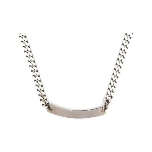 Werkstatt Munchen Ожерелья Унисекс Серебряный