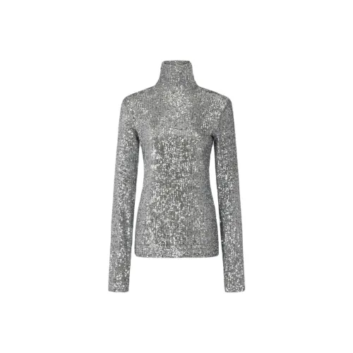 Paco Rabanne Серебряный Женский Трикотаж